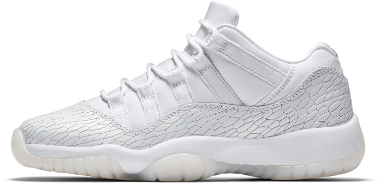 Air Jordan 11 Retro Low Premium Heiress Collection - Nike Zoom All Out Low White Clipart (1000x1000), Png Download