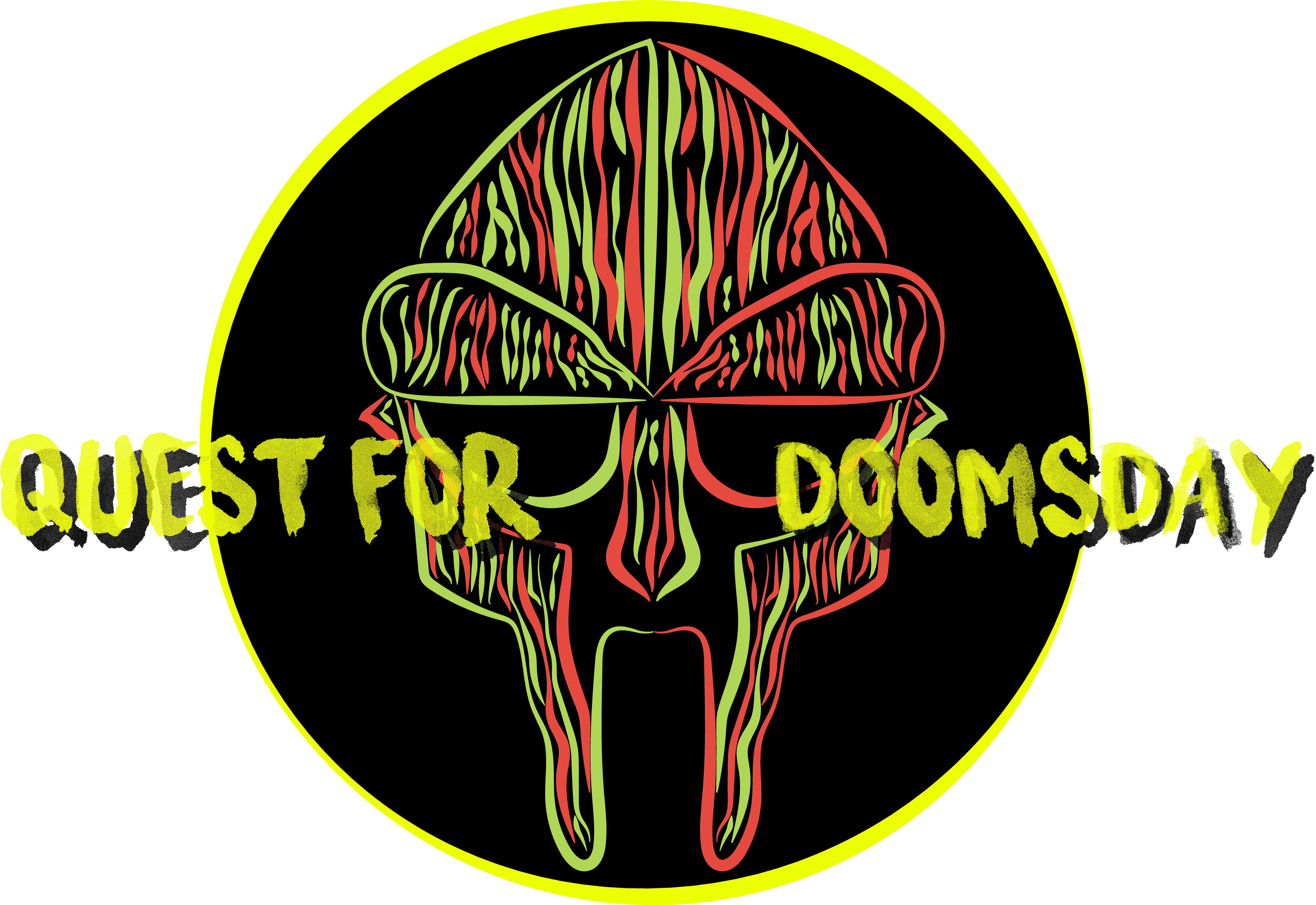 Atqc X Mf Doom - Graphic Design Clipart (5528x3803), Png Download
