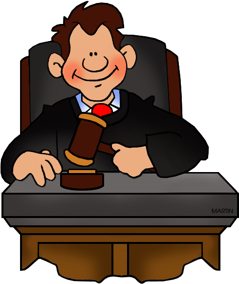 Jpg Freeuse Download Collection Of A High Quality Free - Judge Clipart - Png Download (535x648), Png Download