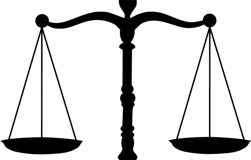Lawyer Symbol Clip Art - Justice Symbol - Png Download (864x550), Png Download