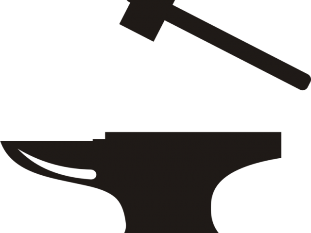 Anvil Clipart Anvil Hammer - Png Download (640x480), Png Download
