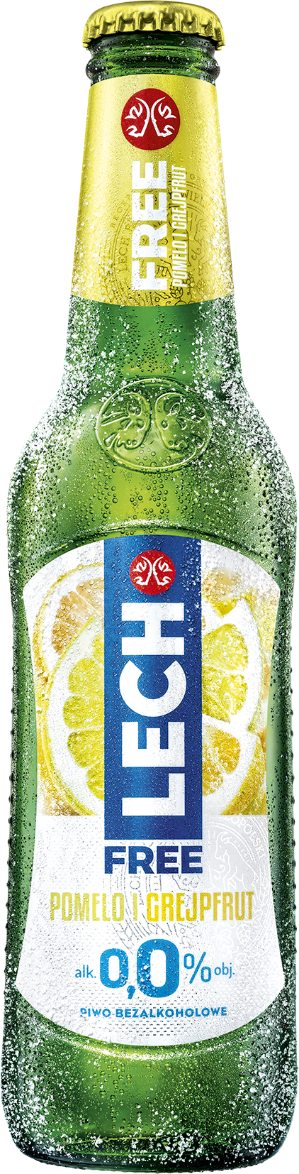 Lech Free 0,0% Pomelo & Grapefruit - Lech Free Pomelo I Grejpfrut Clipart (422x1654), Png Download