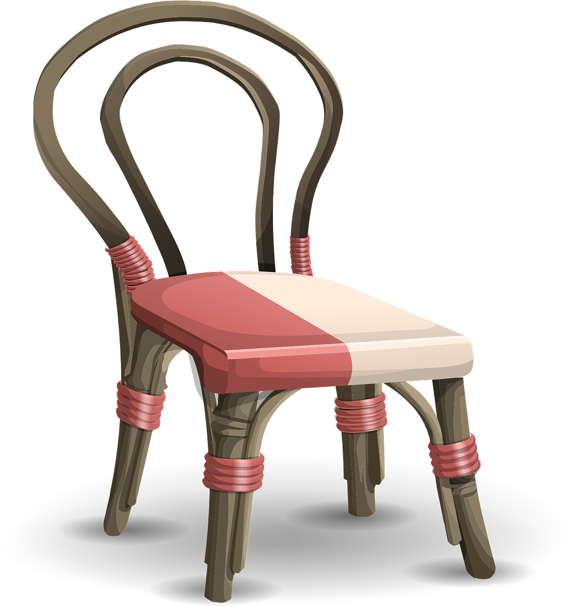 Chairs Furniture Empty Png Image - Chair Clipart (1280x1248), Png Download