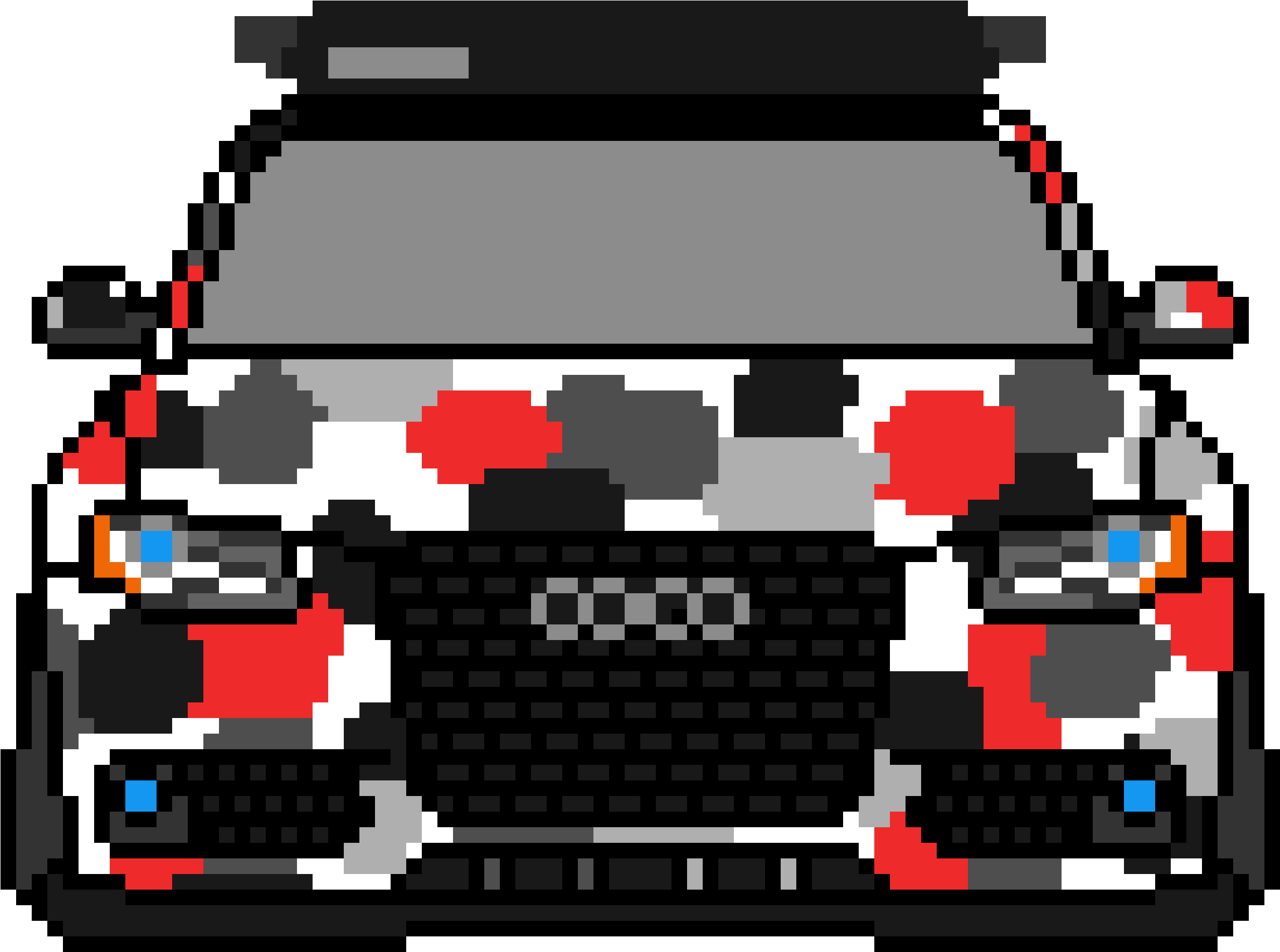 Audi A4 Pixel Art , Png Download - Car Clipart (2461x1831), Png Download