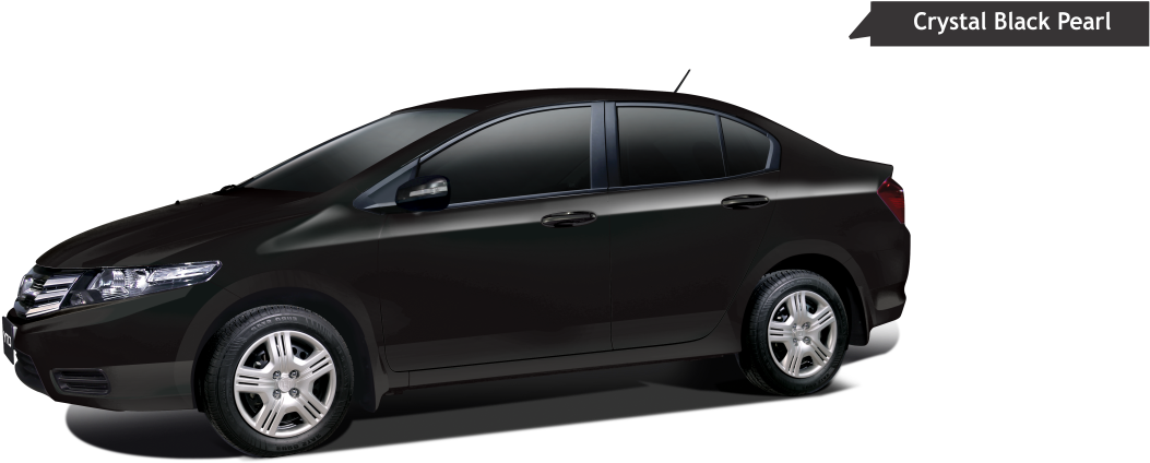 Honda Atlas Cars Pakistan Limited - Black 2017 Honda City Clipart (1053x424), Png Download