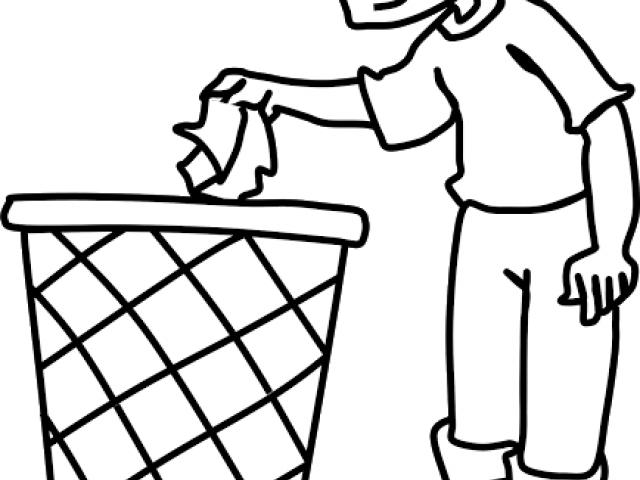 Logo Clipart Dustbin - Earth Day Coloring Pages - Png Download (640x480), Png Download