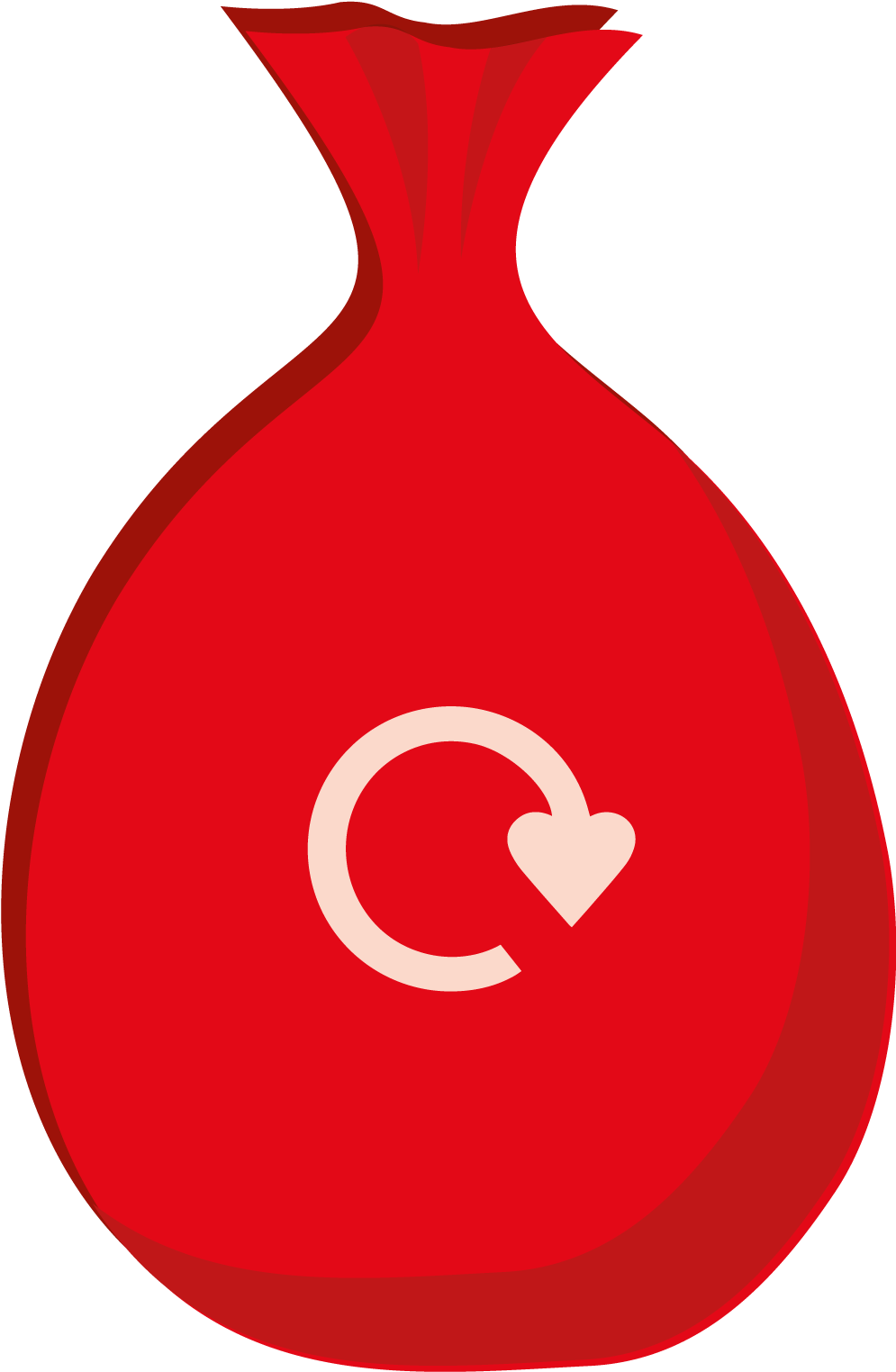 Red Clipart Dustbin - Green Recycling Bin - Png Download (1000x1532), Png Download