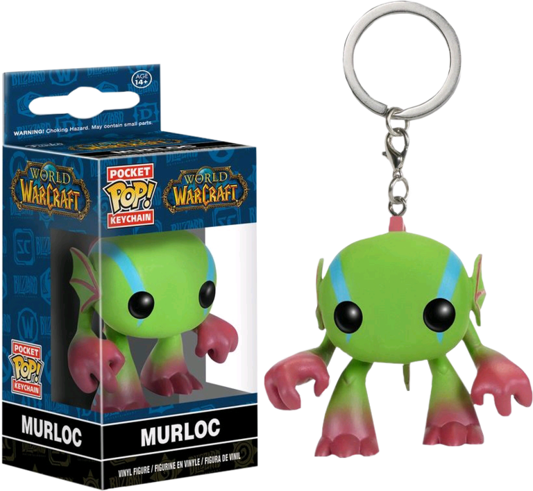 World Of Warcraft - Murloc Funko Pop Clipart (768x707), Png Download