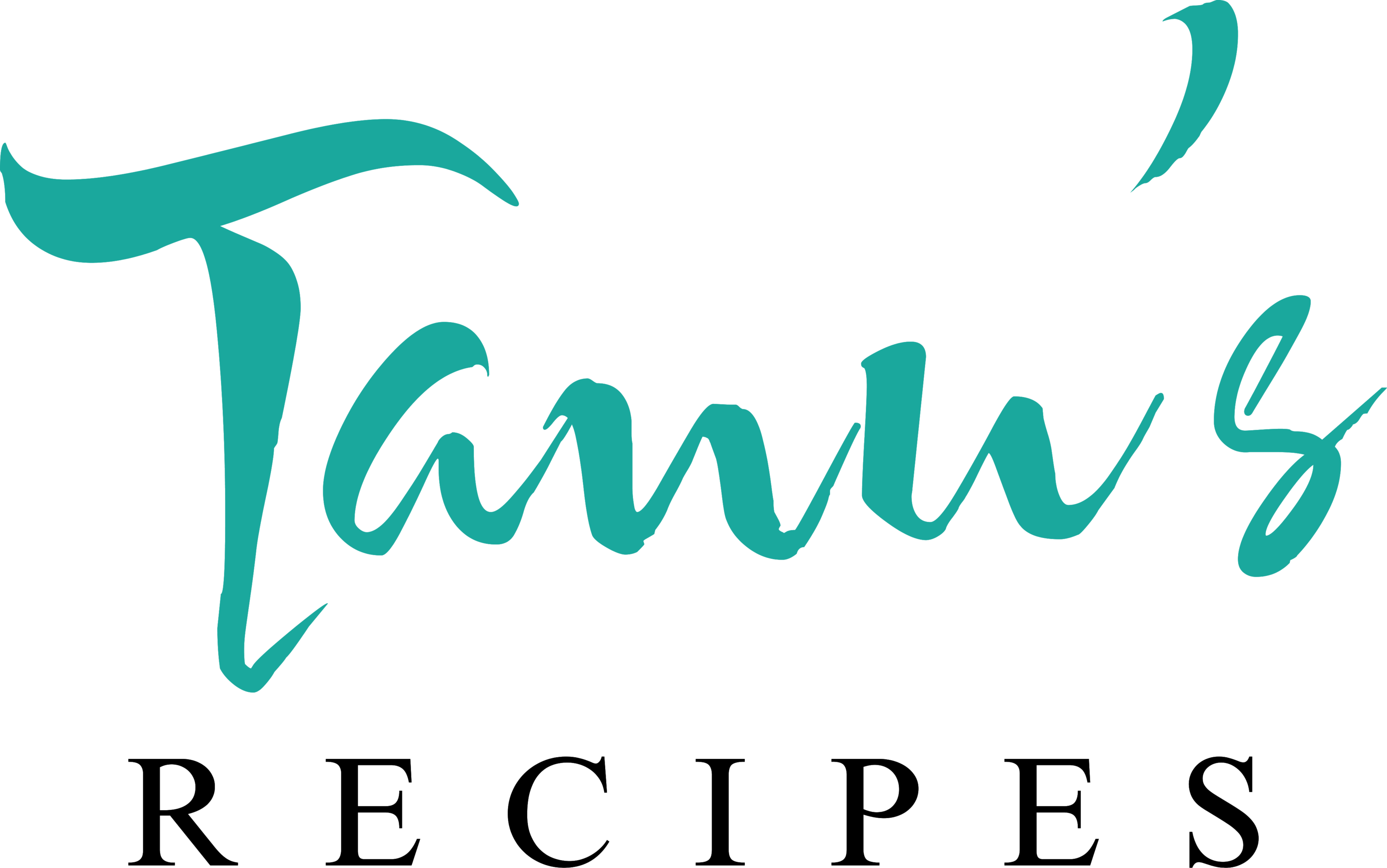 Http - //tanusrecipes - Com/ - Calligraphy Clipart (3000x1878), Png Download