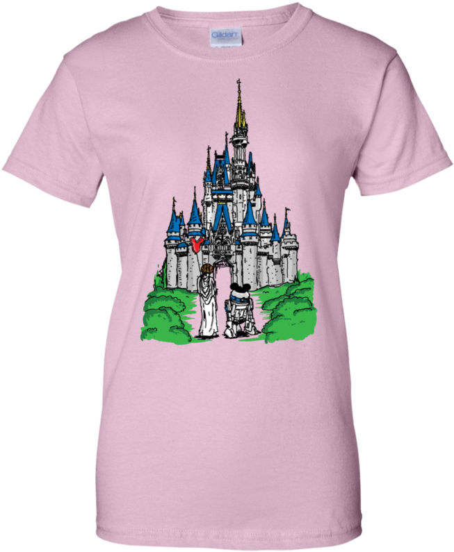 Magic Kingdom Png - T-shirt Clipart (653x795), Png Download