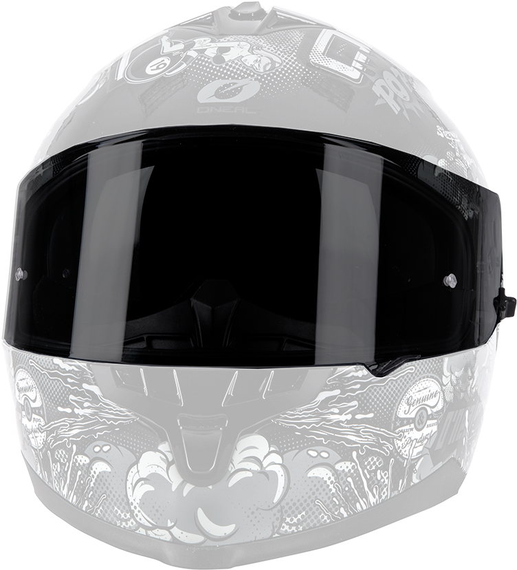 O`neal Challenger Helmet Replacement Shield Dark Smoke - O Neal Challenger Fidlock Crank Helmet Clipart (752x828), Png Download