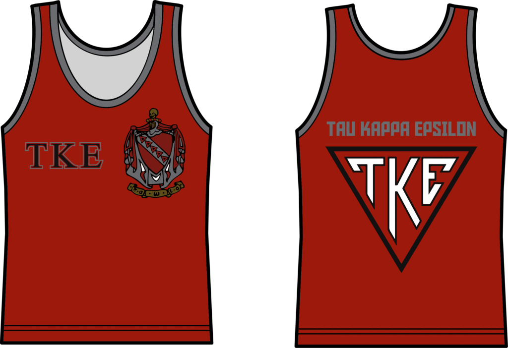 Tau Kappa Epsilon Premium Basketball Jersey - Vest Clipart (1024x702), Png Download