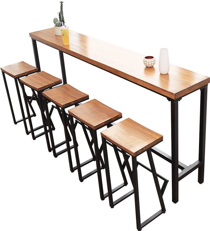 American Bar Table Solid Wood Bar Restaurant Bar Cafe Restaurant Wall Side Table Clipart Large Size Png Image Pikpng