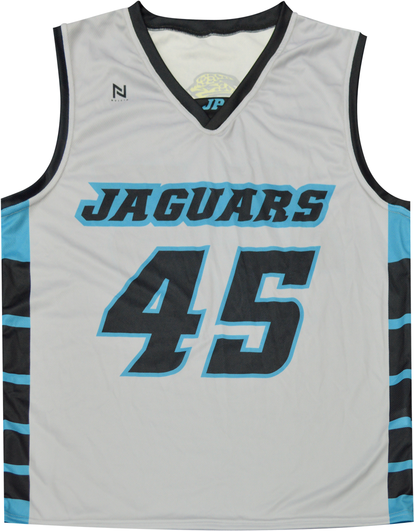 Jaguar Basketball Jerz - Jersey Design Jaguars Basketball Clipart (1286x1200), Png Download