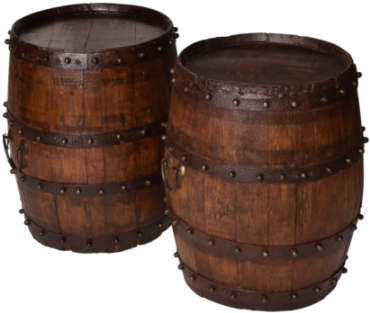 Original Wine Barrel Table - Wood Clipart (800x600), Png Download