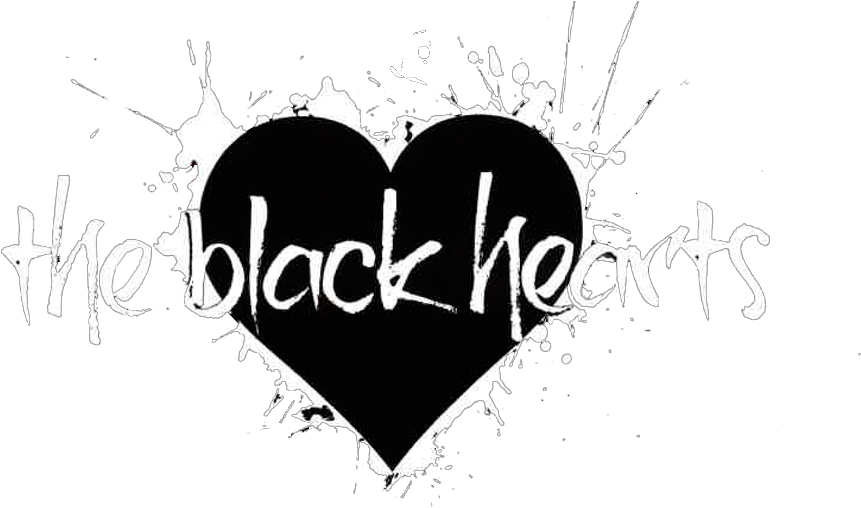Black Hearts Png - Heart Clipart (861x508), Png Download