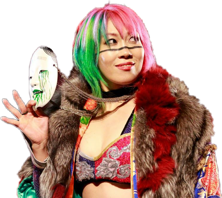#asuka #wwe #wweasuka #raw #njpw Clipart (756x674), Png Download