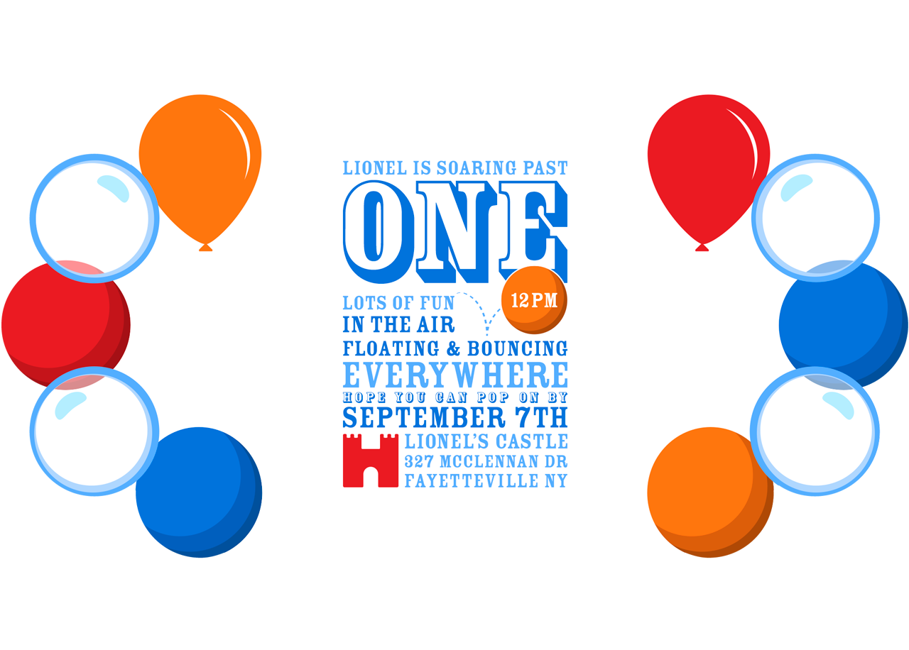 Balls, Balloons & Bubbles Party Invitation - Durango Boot Clipart (1280x916), Png Download