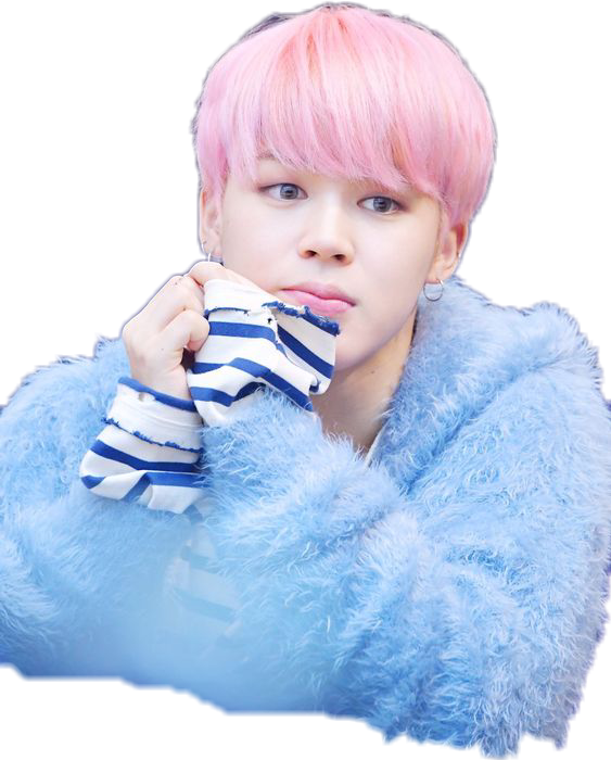 Park Jimin Png - Jimin Bts Cute Png Clipart (563x700), Png Download