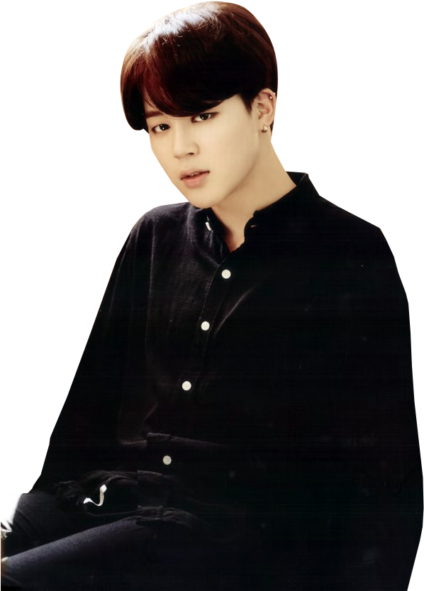 #jimin #park #black #bts #kpop - Bts Jimin Season Greetings Clipart (800x983), Png Download