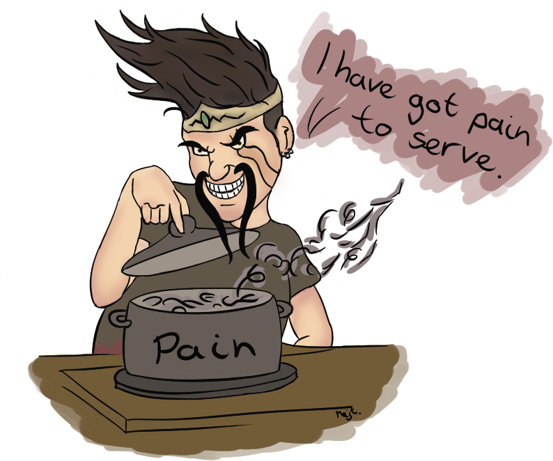 Draven Master Race - Cartoon Clipart (836x722), Png Download