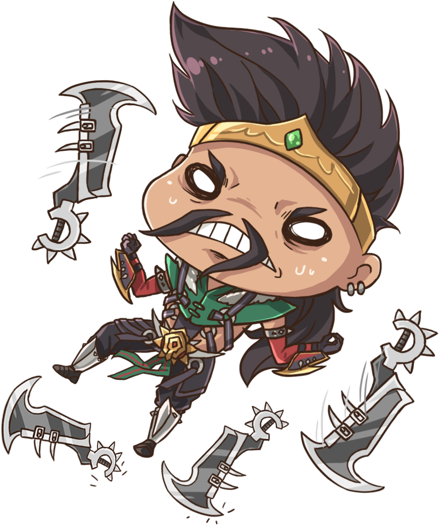 Check Out Draven's Other Matchups Here - Cartoon Clipart (1000x1100), Png Download