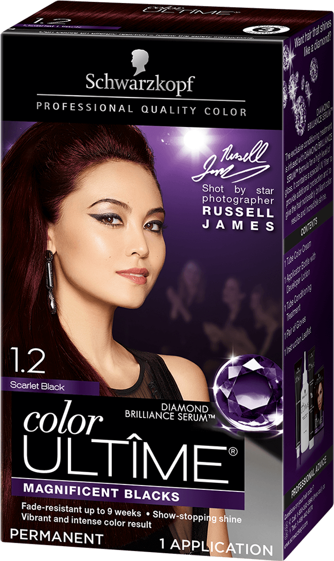 Hairs Swzk Product 970x1400color Ultime Amethyst - Color Ultime Magnificent Black Clipart (970x1400), Png Download