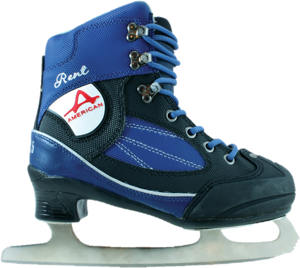 Ice Skate Rental, Rental Hockey & Figure Skates For - Plastic Rental Ice Skates Clipart (1126x1125), Png Download