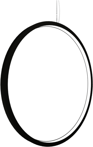 Pendant Lamp Slim Cilíndrico Vertical - Circle Clipart (700x700), Png Download