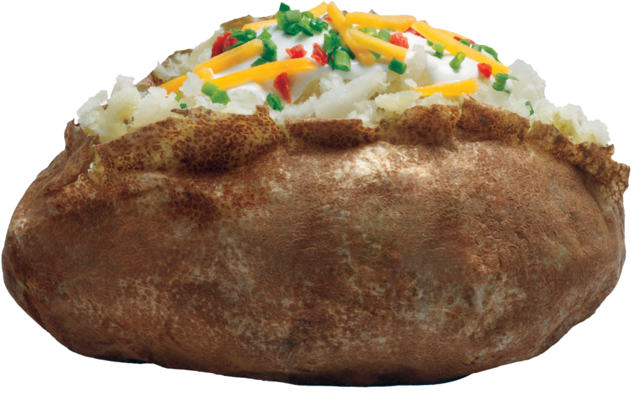Royalty Free Download Fully Loaded Baked By Fearoftheblackwolf - Chick Fil A Loaded Baked Potato Clipart (899x562), Png Download