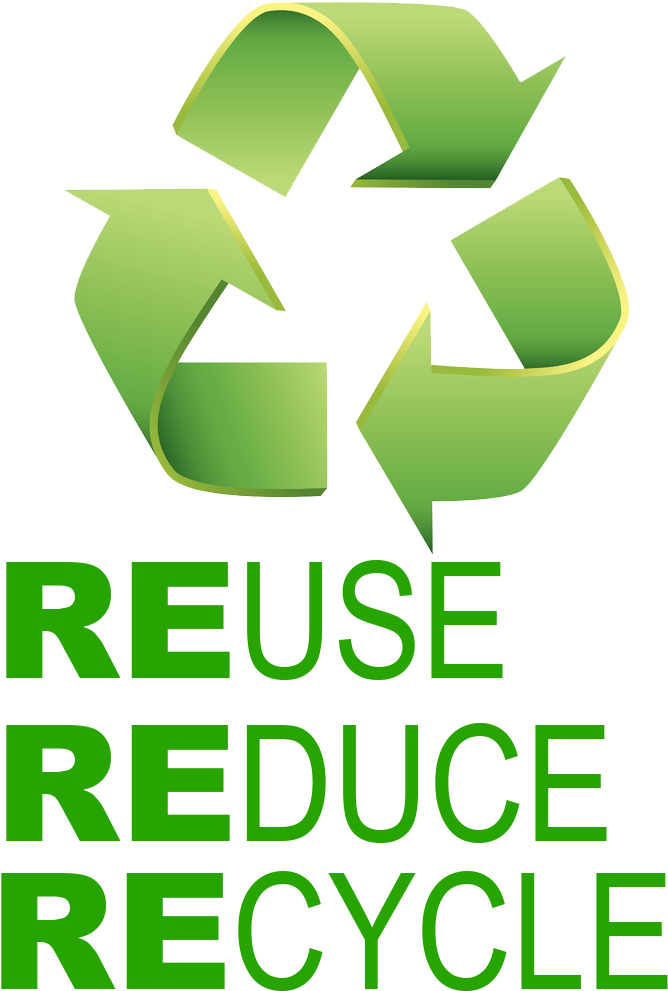 Download Recycle, Reduce, Reuse - Graphic Design Clipart Png Download ...
