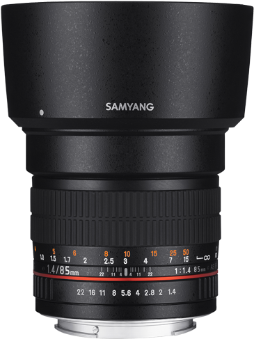 1551769570 - Lensa Samyang 85mm F1 4 For Canon Clipart (750x540), Png Download