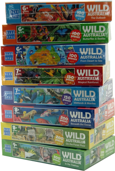 Wild Australia Childrens Jigsaw Puzzle - Educational Toy Clipart (600x600), Png Download