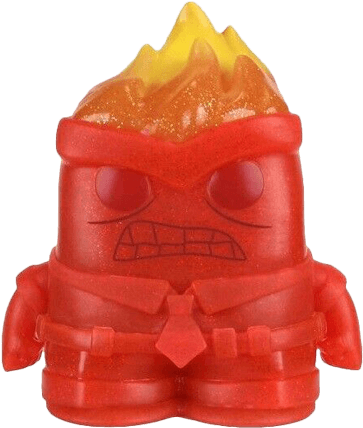 Funko Pop Inside Out Crystal Anger 1 - Funko Pop Inside Out Clipart (709x709), Png Download