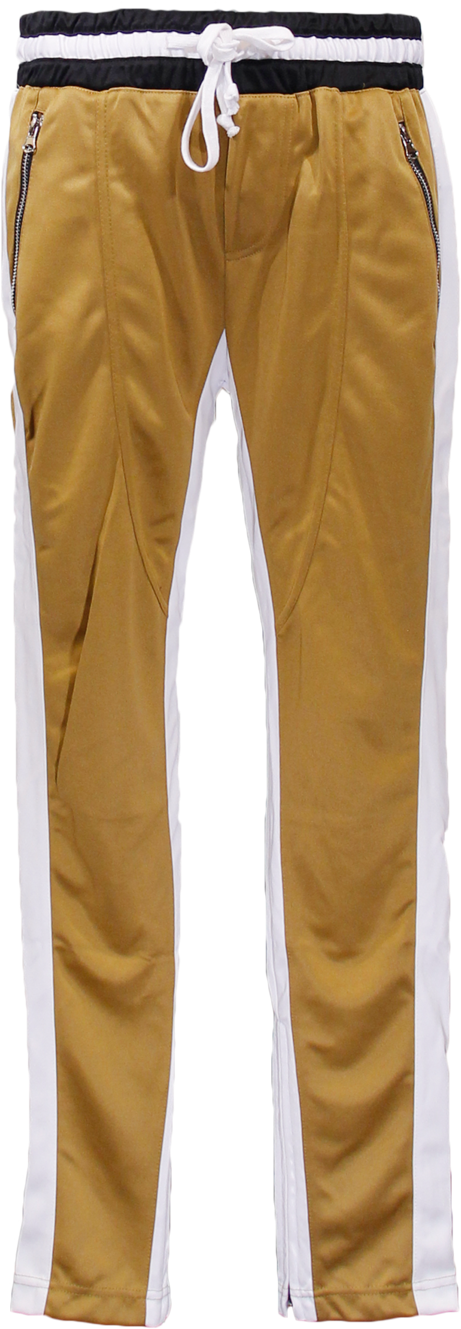 Black And Gold Odd Culture Joggers/pants - Pocket Clipart (461x1329), Png Download