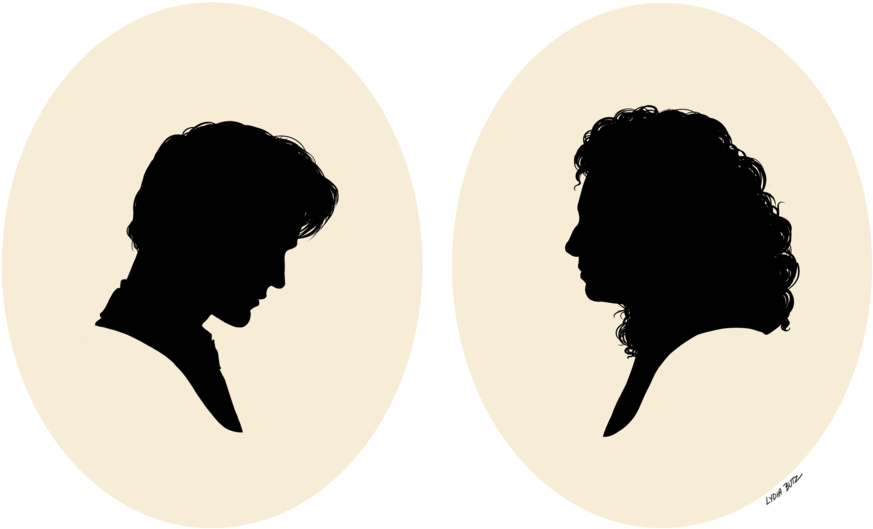 11th Doctor Silhouette - Silhouette Clipart (900x628), Png Download