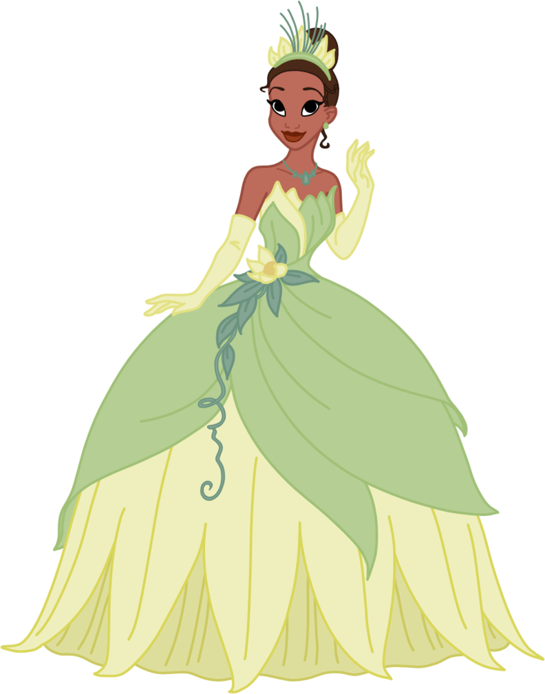 Princess And The Frog - Princess And The Frog - Tiana Clipart (792x1009), Png Download