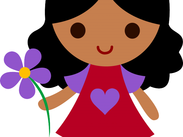 Cartoon Pictures Of Little Girls - Cartoon Cute Girl Png Clipart (640x480), Png Download
