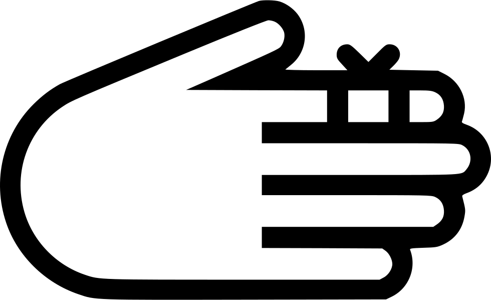 Png File Svg - Injury Icon Hand Clipart (980x598), Png Download