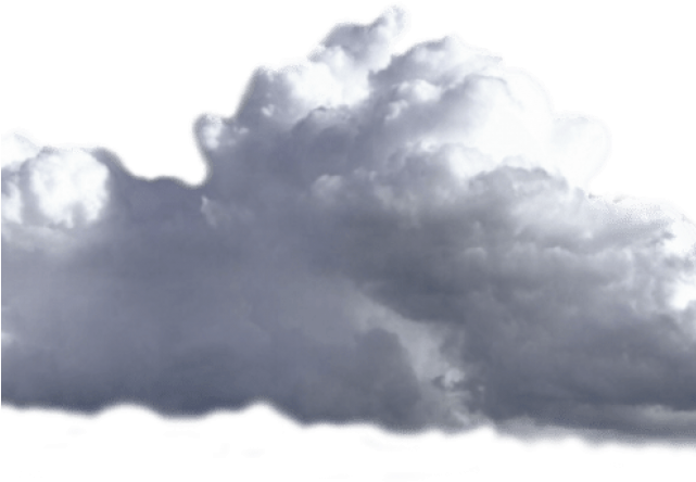 Clouds Clipart Transparent Background - Storm Clouds Transparent Background - Png Download (640x480), Png Download