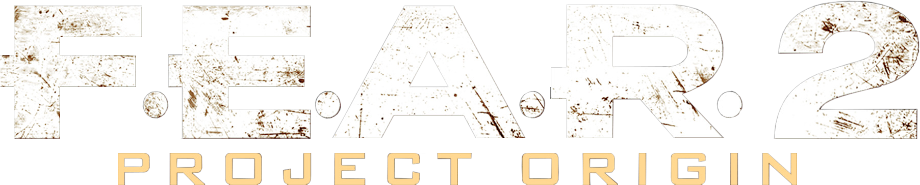 F - E - A - R - 2 - Project Origin - Clear Logo - Fear 2 Project Origin Clipart (1804x363), Png Download