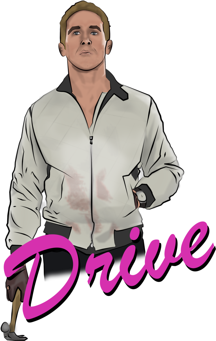 Ryan Gosling Clipart - Ryan Gosling Drive Png Transparent Png (900x1200), Png Download