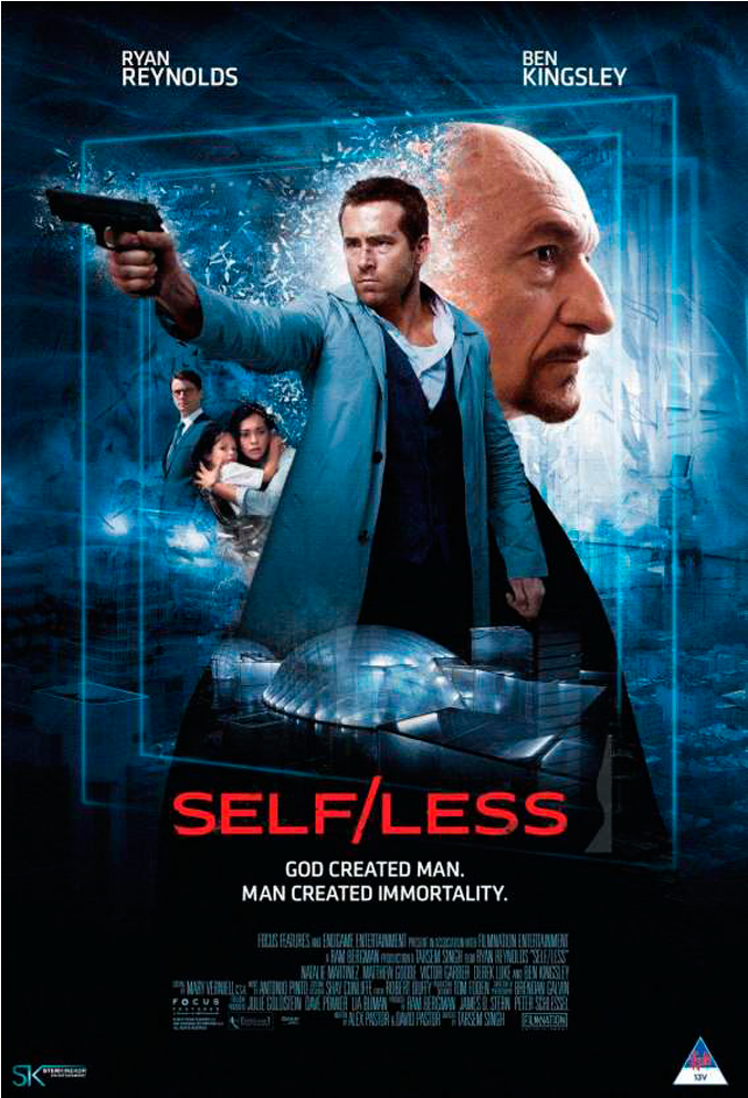 Self Less 2015 Poster Clipart (796x1110), Png Download