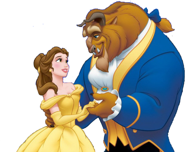 Bela E A Fera Em Png - La Belle Et La Bete Png Clipart (700x525), Png Download