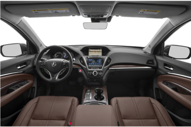 New 2019 Acura Mdx Sh Awd With A Spec Package - White Acura Mdx 2017 Clipart (640x480), Png Download