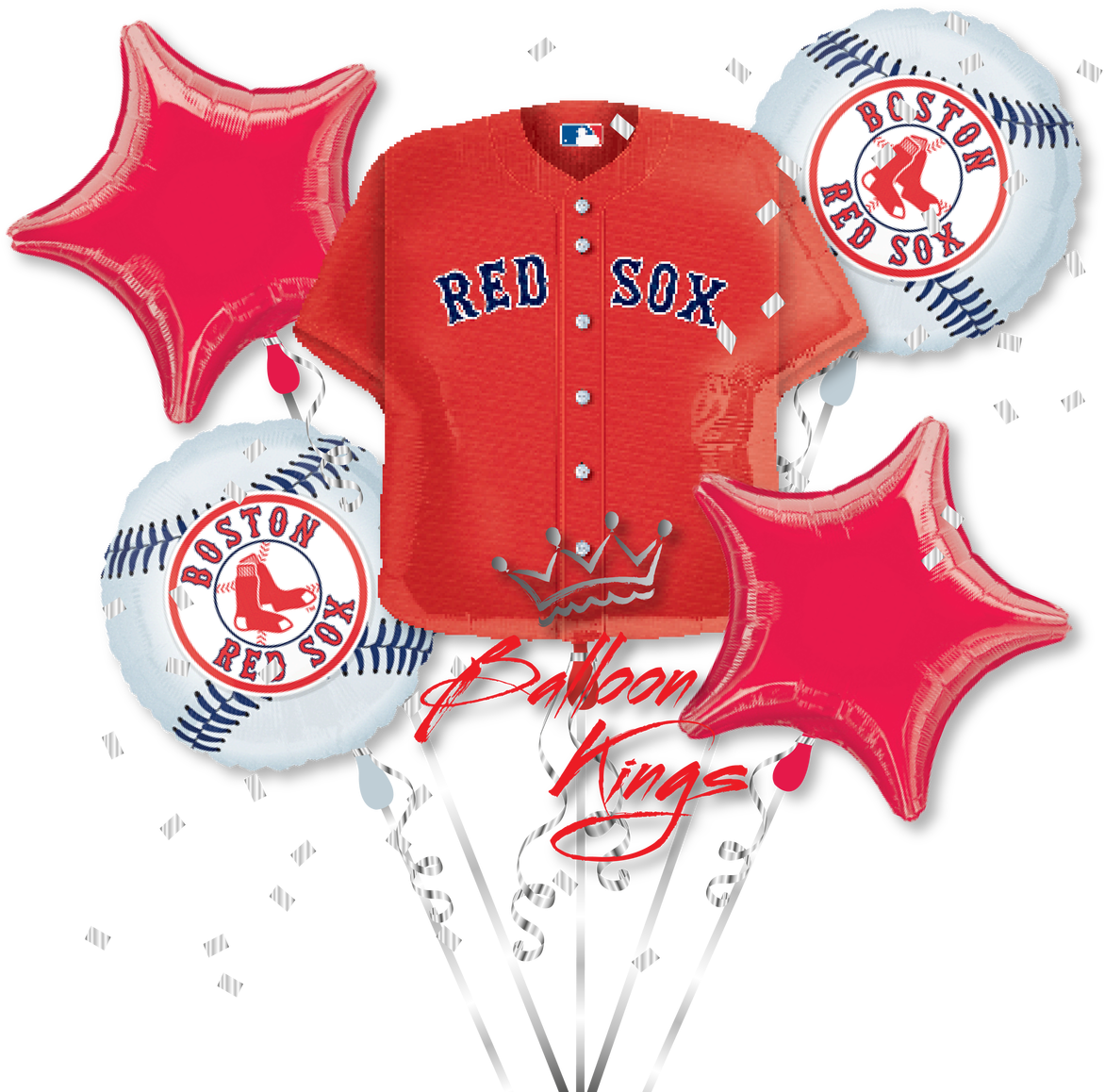 Boston Red Sox Bouquet - Boston Red Sox Clipart (1172x1158), Png Download