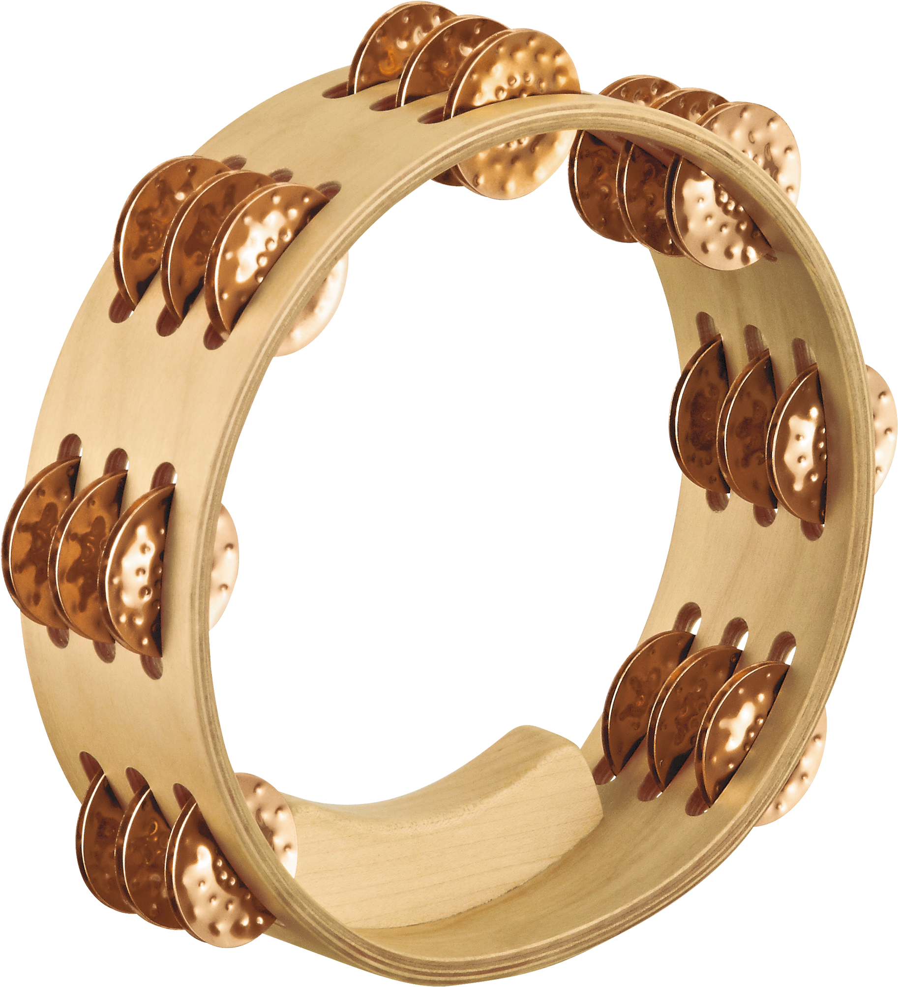 Artisan Edition Compact Tambourine, Hammered Bronze - Meinl Artisan Compact Tambourine Clipart (3600x2700), Png Download