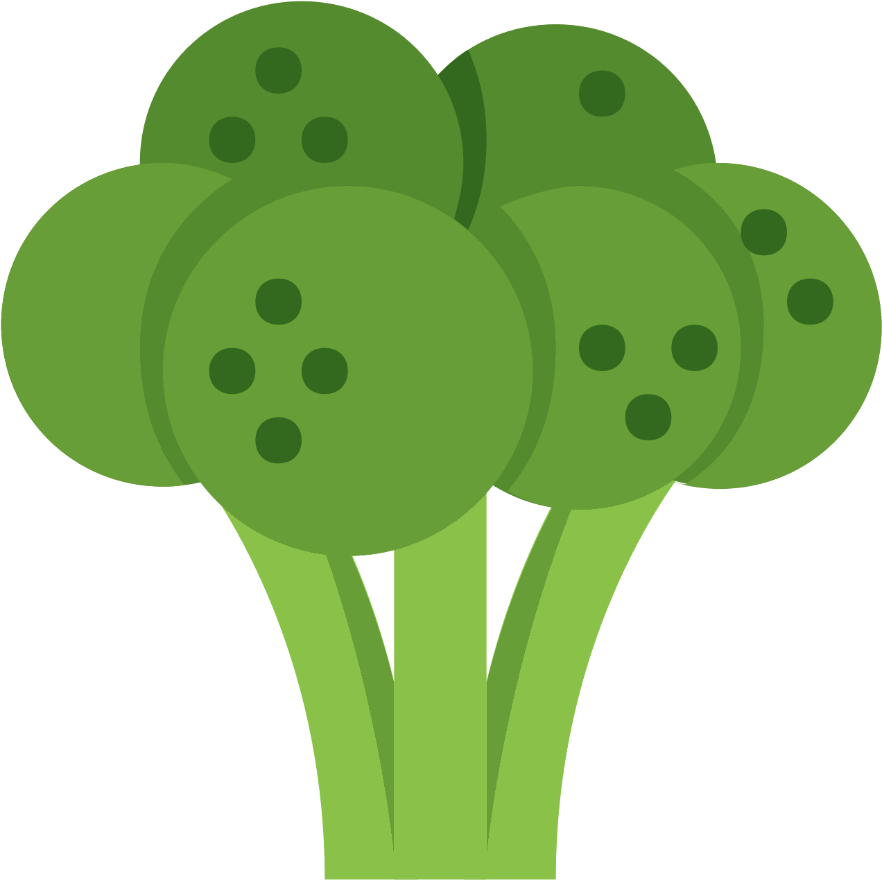 Icon Free Download Png And Vector This - Súp Lơ Cartoon Clipart (1600x1600), Png Download