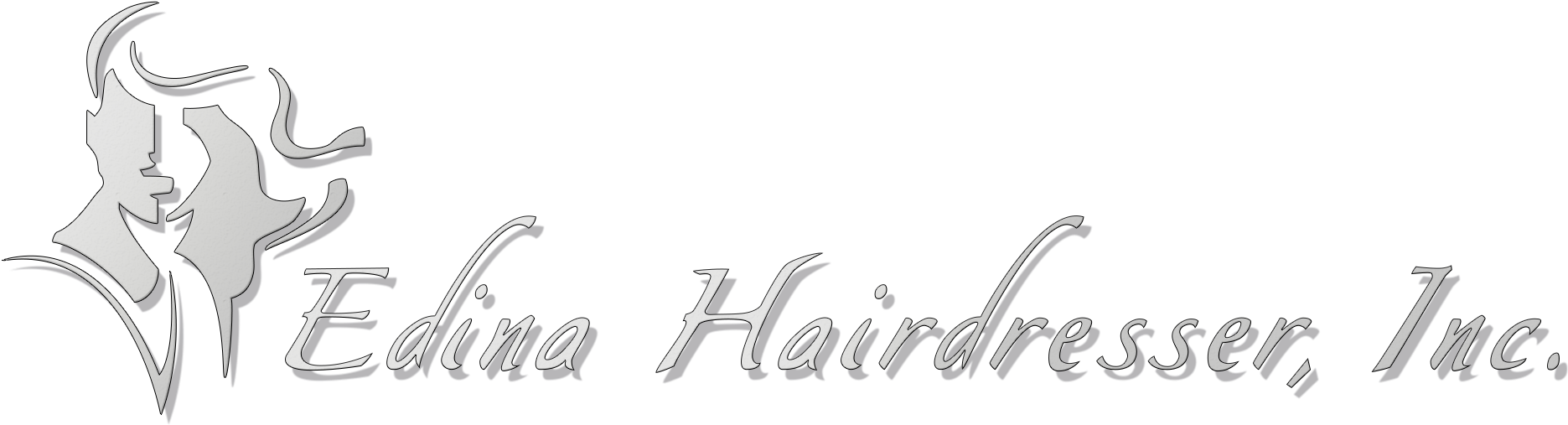 A Full Service Hair And Nail Salon - Calligraphy Clipart (1910x600), Png Download