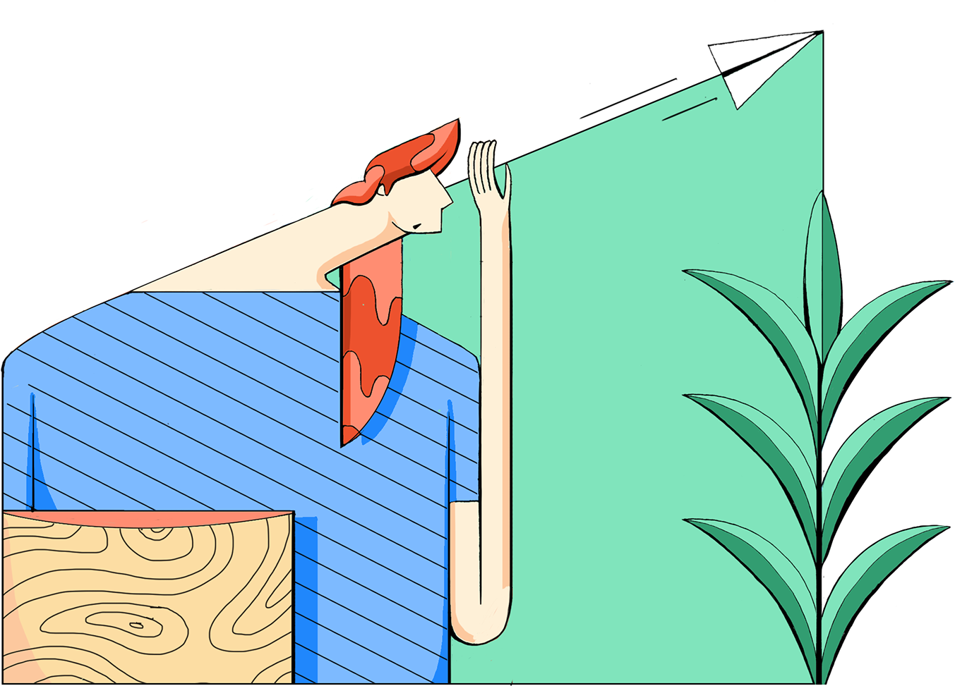 Avions De Paper / Aviones De Papel / Paper Planes - Cartoon Clipart (1400x1247), Png Download